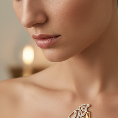 سلسله بالاسم مرصعه بالفصوص